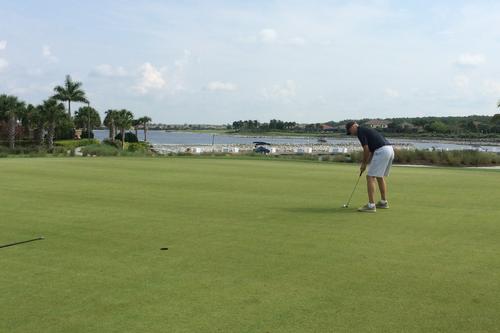 Golf Course Overlooking Stone Lake