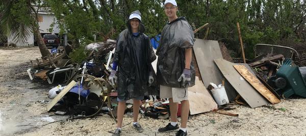 hurricane cleanup relief in florida keys